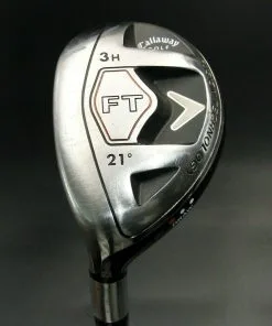 Left Handed Callaway FT 3 Hybrid 21° Stiff Graphite Shaft Golf Pride Grip