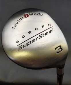 TaylorMade Burner SuperSteel 3 Wood Stiff Graphite Shaft TaylorMade Grip