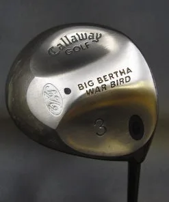 LadiesCallaway Big Bertha S2H2 War Bird 3 Wood Ladies Graphite Shaft C/way Grip