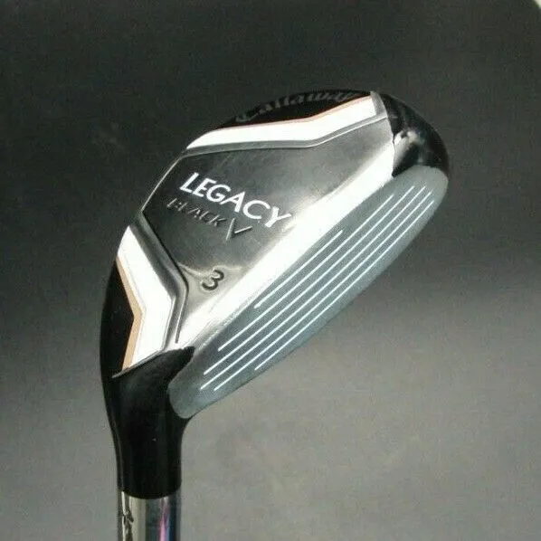 Callaway Legacy Black V 21° 3 Hybrid Stiff Flex Graphite Shaft Ignio Grip 10 Callaway Legacy Black V 21° 3 Hybrid Stiff Flex Graphite Shaft Ignio Grip - Image 8