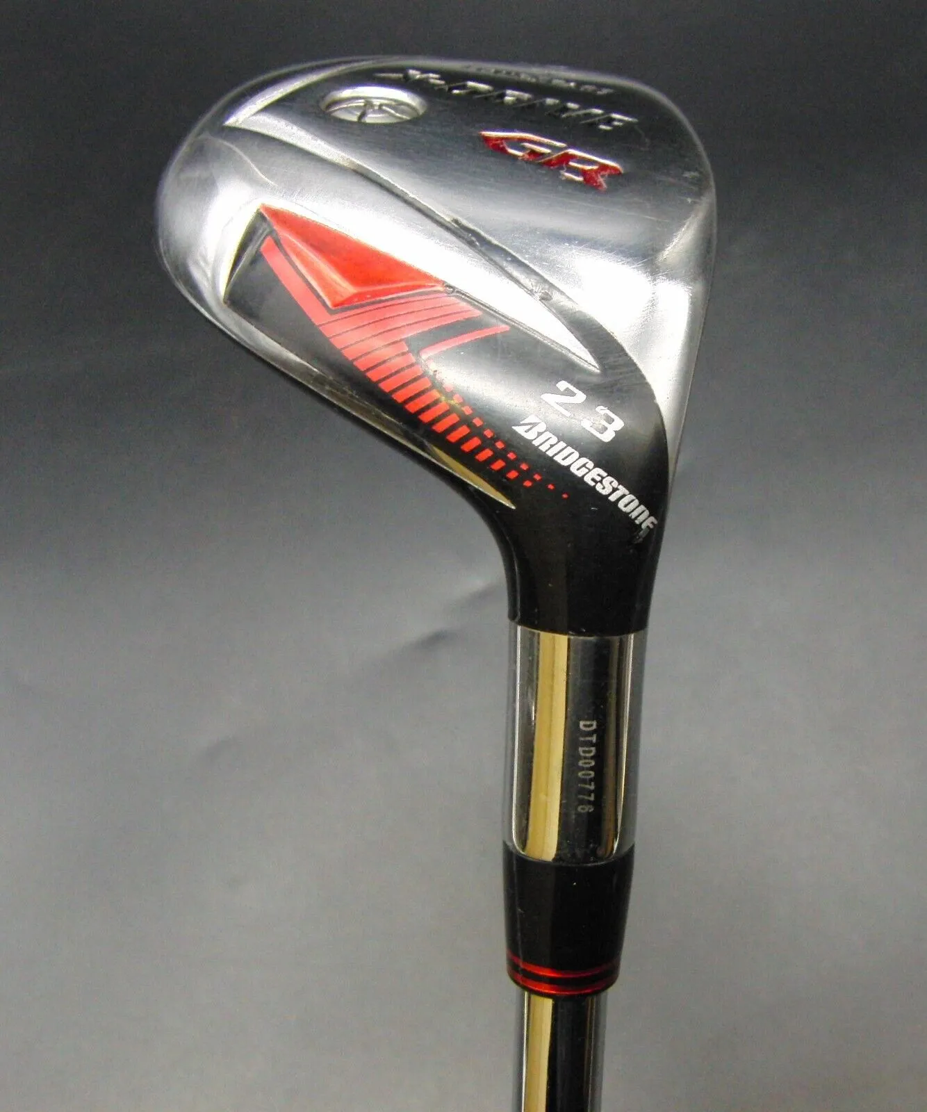 Bridgestone Tourstage X-Drive GB 23° 4 Hybrid Stiff Steel Shaft Tourstage Grip 4 Bridgestone Tourstage X-Drive GB 23° 4 Hybrid Stiff Steel Shaft Tourstage Grip - Image 2