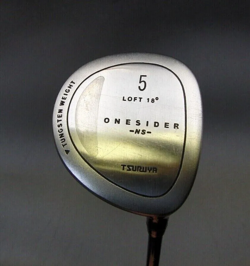 Japanese Tsuruya ONESIDER 18° 5 Wood Stiff Graphite Shaft Tsuruya Golf Grip 9 Japanese Tsuruya ONESIDER 18° 5 Wood Stiff Graphite Shaft Tsuruya Golf Grip - Image 7