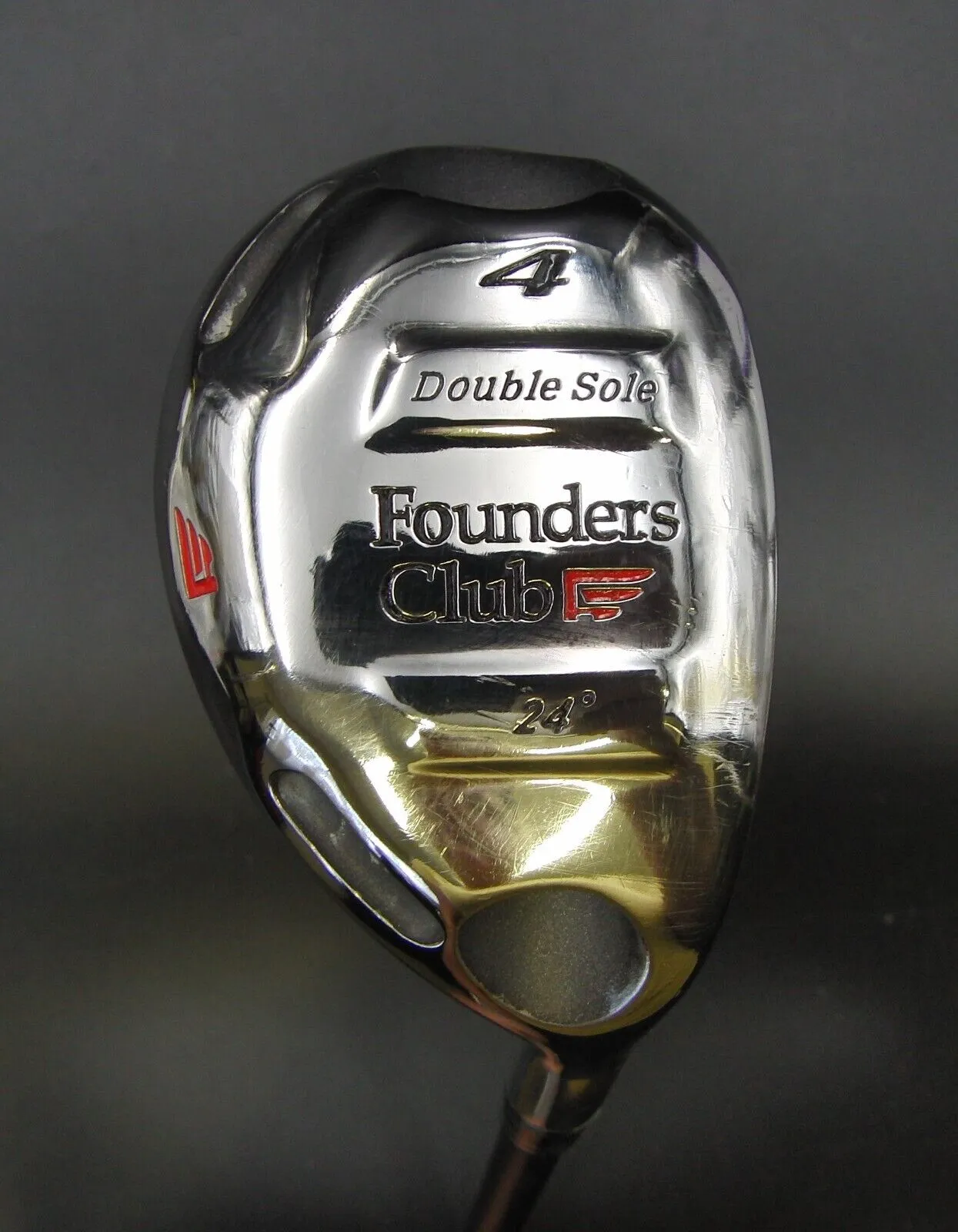 Ladies Founders Club Double Sole 24° 4 Hybrid Ladies Graphite Shaft G/Pride Grip 8 Ladies Founders Club Double Sole 24° 4 Hybrid Ladies Graphite Shaft G/Pride Grip - Image 6