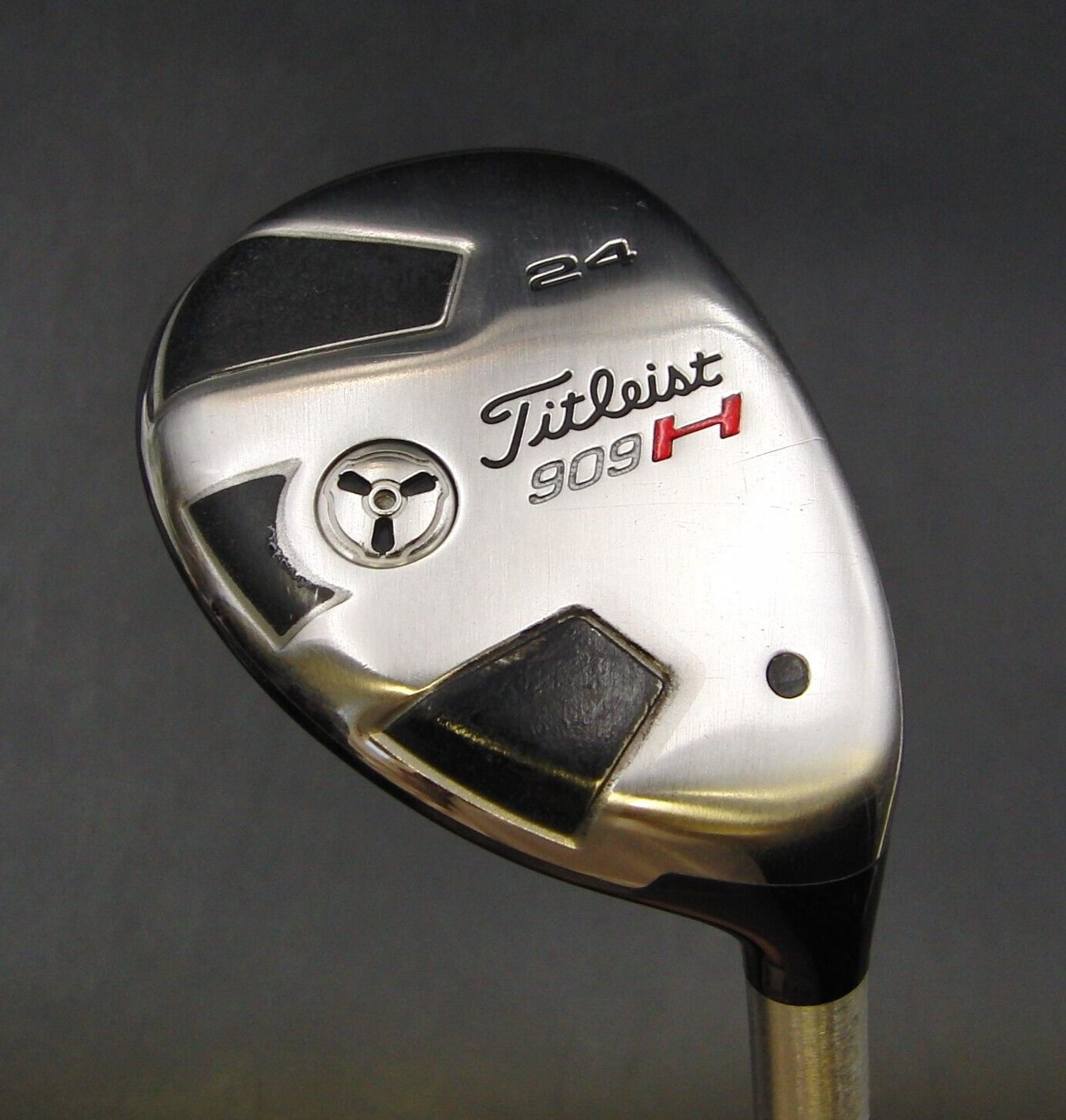 Titleist 909H 24° Hybrid Stiff Steel Shaft No1 Grip 9 Titleist 909H 24° Hybrid Stiff Steel Shaft No1 Grip - Image 7