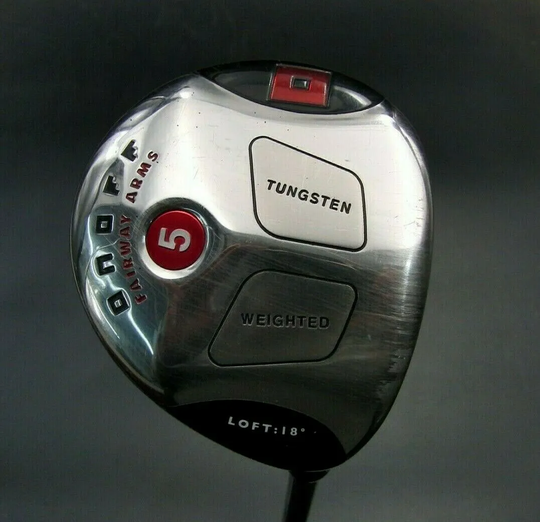 Japanese Daiwa OnOff Fairway Arms 18° 5 Wood Stiff Graphite Shaft ONOFF Grip 8 Japanese Daiwa OnOff Fairway Arms 18° 5 Wood Stiff Graphite Shaft ONOFF Grip - Image 6