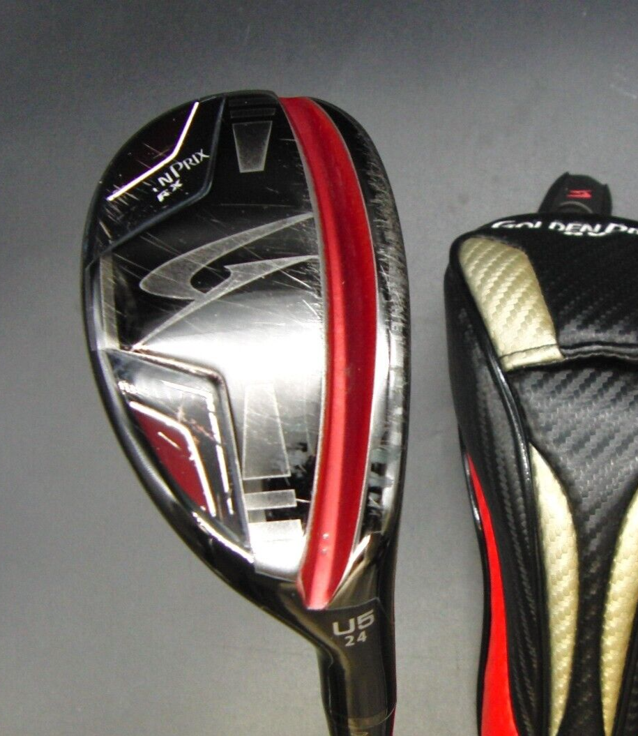 Japanese Tsuruya Golden Prix RX U5 24° Hybrid Regular Graphite Shaft+ H/Cover 10 Japanese Tsuruya Golden Prix RX U5 24° Hybrid Regular Graphite Shaft+ H/Cover - Image 8