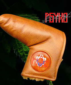 Luxury PSYKO GOLF Embroidered PU Leather Putter Head Cover Furry Lining 15 Luxury PSYKO GOLF Embroidered PU Leather Putter Head Cover Furry Lining -Fairway Woods shop 57 564d0fe0 dd9e 46d4 8252 a39aef53a109