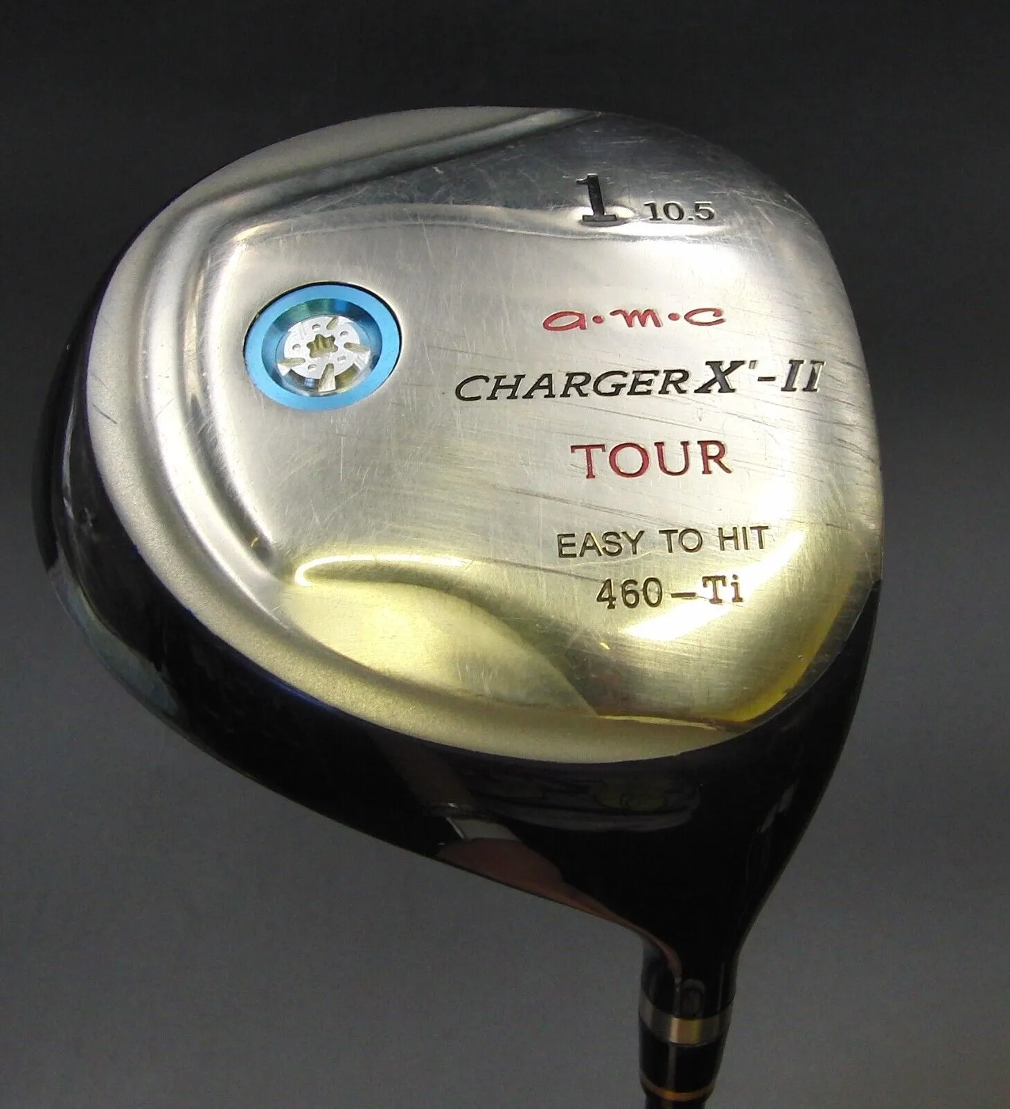 AMC Charger X-II Tour 1Wood/Driver Stiff Graphite Shaft Tour Arrow Grip 8 AMC Charger X-II Tour 1Wood/Driver Stiff Graphite Shaft Tour Arrow Grip - Image 6