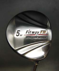 Japanese FitWay Shallow Design 22° 5 Wood Regular Graphite Shaft FitWay Grip 13 Japanese FitWay Shallow Design 22° 5 Wood Regular Graphite Shaft FitWay Grip -Fairway Woods shop 57 730e65a7 00d1 4a61 9b74 70ab6de976f6