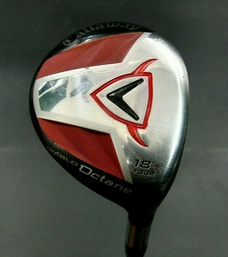 Callaway Diablo Octane Tour 18° Wood Stiff Graphite Shaft No 1 Grip 8 Callaway Diablo Octane Tour 18° Wood Stiff Graphite Shaft No 1 Grip - Image 6