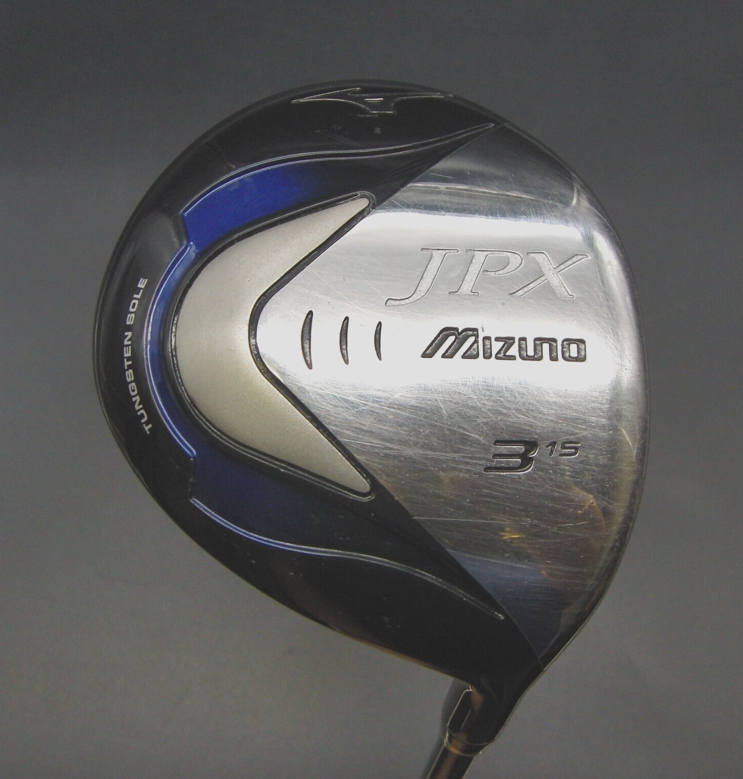 Mizuno JPX Tungsten Sole 15° 3 Wood Stiff Flex Graphite Shaft Golf Pride Grip 7 Mizuno JPX Tungsten Sole 15° 3 Wood Stiff Flex Graphite Shaft Golf Pride Grip - Image 5
