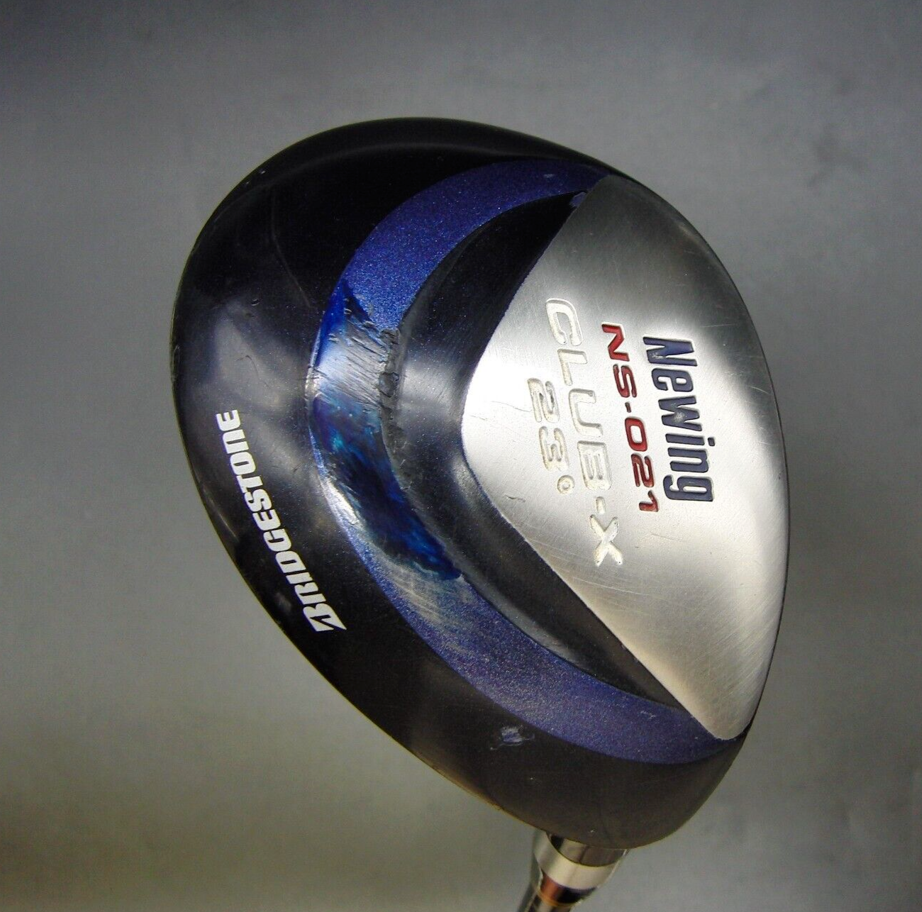 Bridgestone Newing NS-021 Club-X 23° Hybrid Regular Graphite Shaft B/stone Grip 8 Bridgestone Newing NS-021 Club-X 23° Hybrid Regular Graphite Shaft B/stone Grip - Image 6