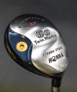 Honma Dual Attack II Twin Marks 23° Hybrid Regular Graphite Shaft Honma Grip 15 Honma Dual Attack II Twin Marks 23° Hybrid Regular Graphite Shaft Honma Grip -Fairway Woods shop 57 d80806c9 e01a 4368 9621 c3f950dcf0ae