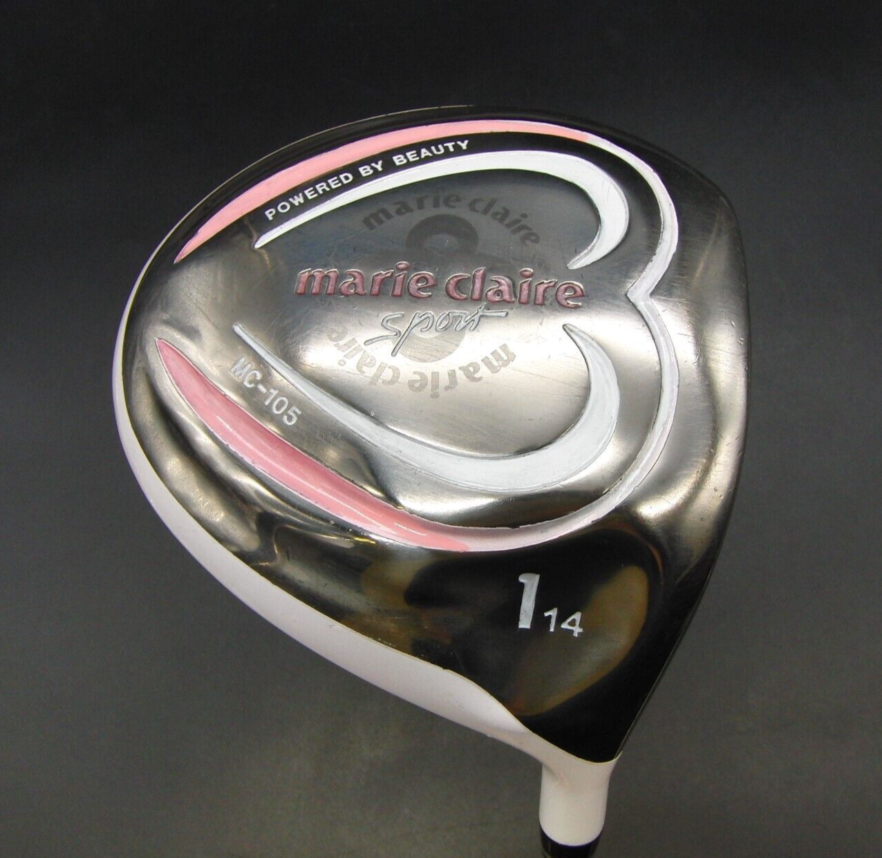 Ladies Japanese Marie Claire MC-105 14° Driver Ladies Graphite Shaft (see Dent) 9 Ladies Japanese Marie Claire MC-105 14° Driver Ladies Graphite Shaft (see Dent) - Image 7