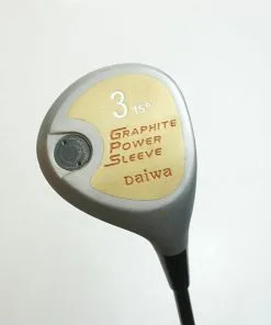 Refinished Daiwa Graphite Power Sleeve 15 Degree 3 Wood Regular Graphite Shaft 15 Refinished Daiwa Graphite Power Sleeve 15 Degree 3 Wood Regular Graphite Shaft -Fairway Woods shop 57 f75b6092 c3d5 465a 850a bf987f0f65ab