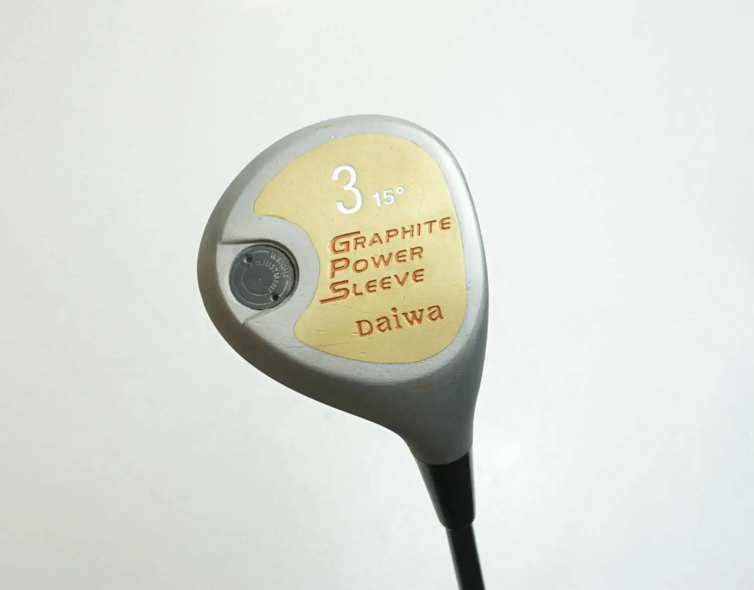 Refinished Daiwa Graphite Power Sleeve 15 Degree 3 Wood Regular Graphite Shaft 9 Refinished Daiwa Graphite Power Sleeve 15 Degree 3 Wood Regular Graphite Shaft - Image 7