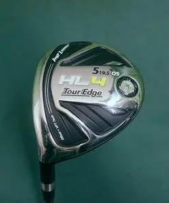Lincs_golf Left Handed Tour Edge HL 4 OS 5 Wood 19.5° Stiff Graphite Shaft Tour Edge Grip