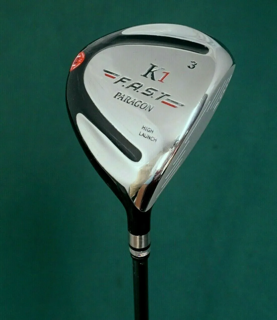Lincs_golf Paragon K1 FAST 3 Fairway Wood Regular Graphite Shaft Paragon Grip 3 Lincs_golf Paragon K1 FAST 3 Fairway Wood Regular Graphite Shaft Paragon Grip