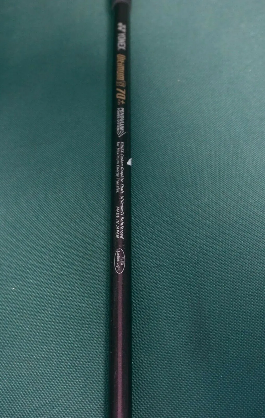 Lincs_golf Ladies Yonex Cyberstar PowerBrid FL 24° 7 Wood Ladies Graphite Shaft Yonex Grip 6 Lincs_golf Ladies Yonex Cyberstar PowerBrid FL 24° 7 Wood Ladies Graphite Shaft Yonex Grip - Image 4