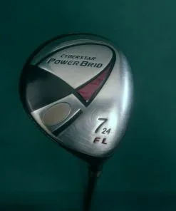 Lincs_golf Ladies Yonex Cyberstar PowerBrid FL 24° 7 Wood Ladies Graphite Shaft Yonex Grip