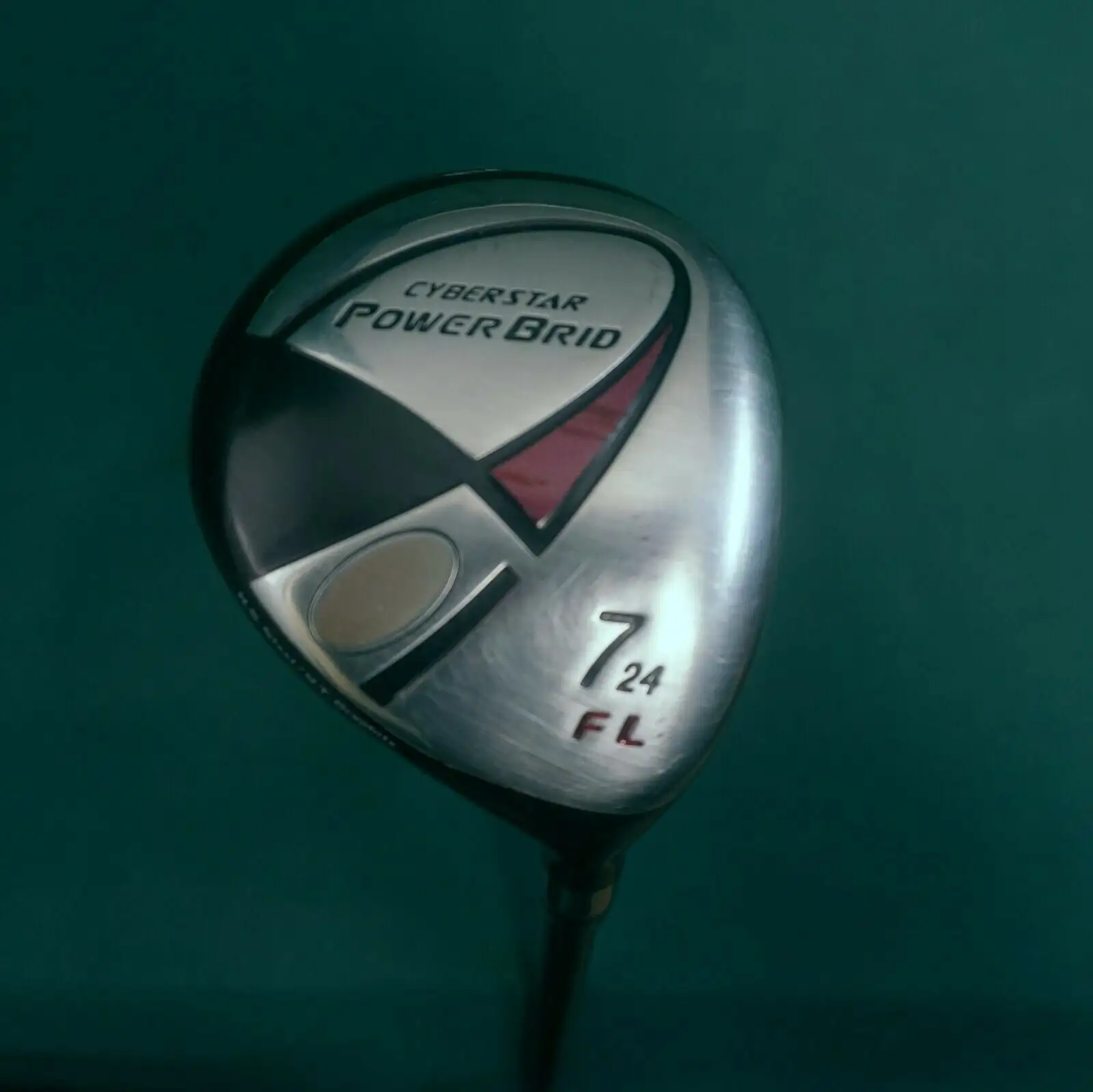 Lincs_golf Ladies Yonex Cyberstar PowerBrid FL 24° 7 Wood Ladies Graphite Shaft Yonex Grip 3 Lincs_golf Ladies Yonex Cyberstar PowerBrid FL 24° 7 Wood Ladies Graphite Shaft Yonex Grip