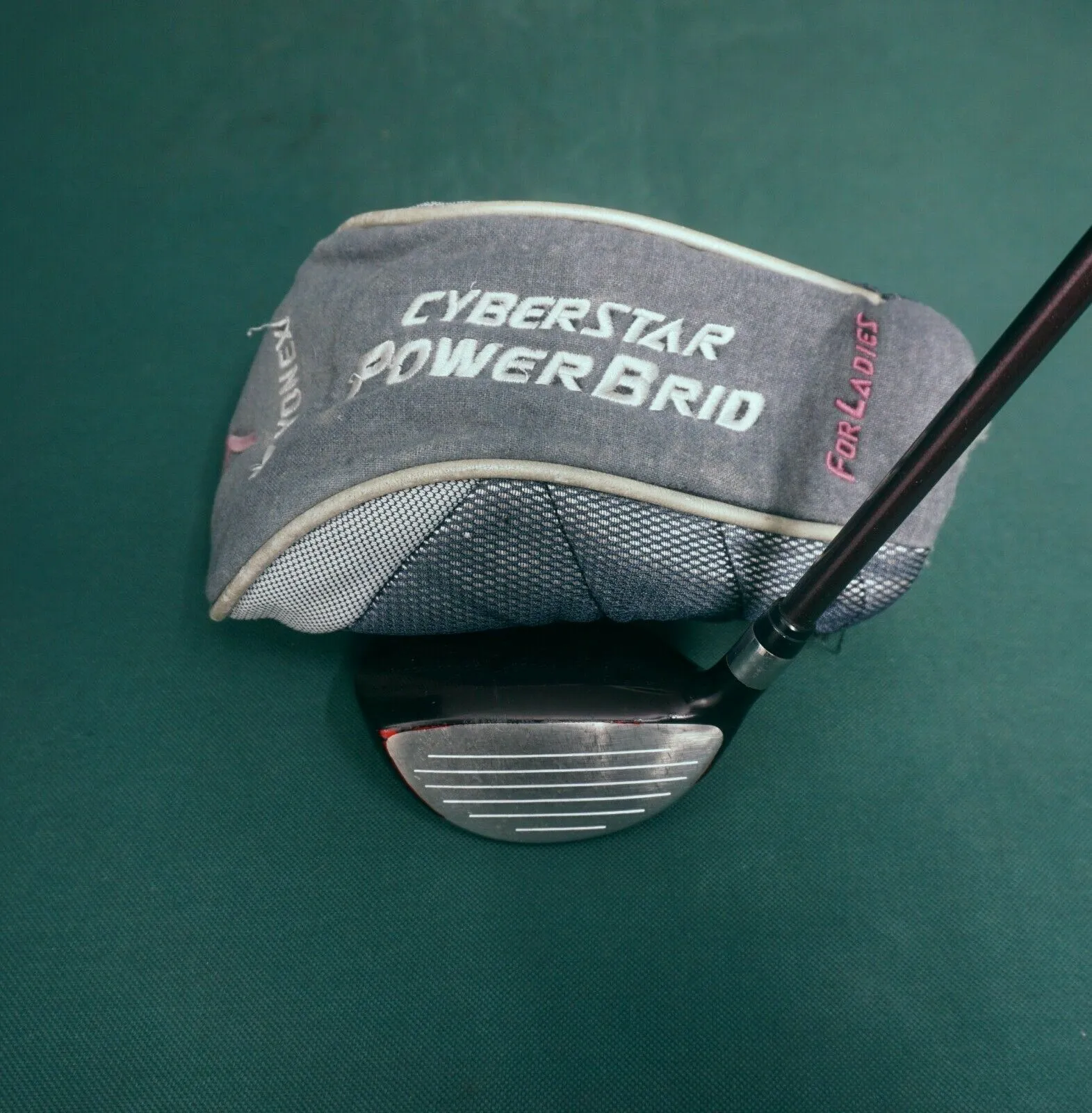 Lincs_golf Ladies Yonex Cyberstar PowerBrid FL 24° 7 Wood Ladies Graphite Shaft Yonex Grip 8 Lincs_golf Ladies Yonex Cyberstar PowerBrid FL 24° 7 Wood Ladies Graphite Shaft Yonex Grip - Image 6