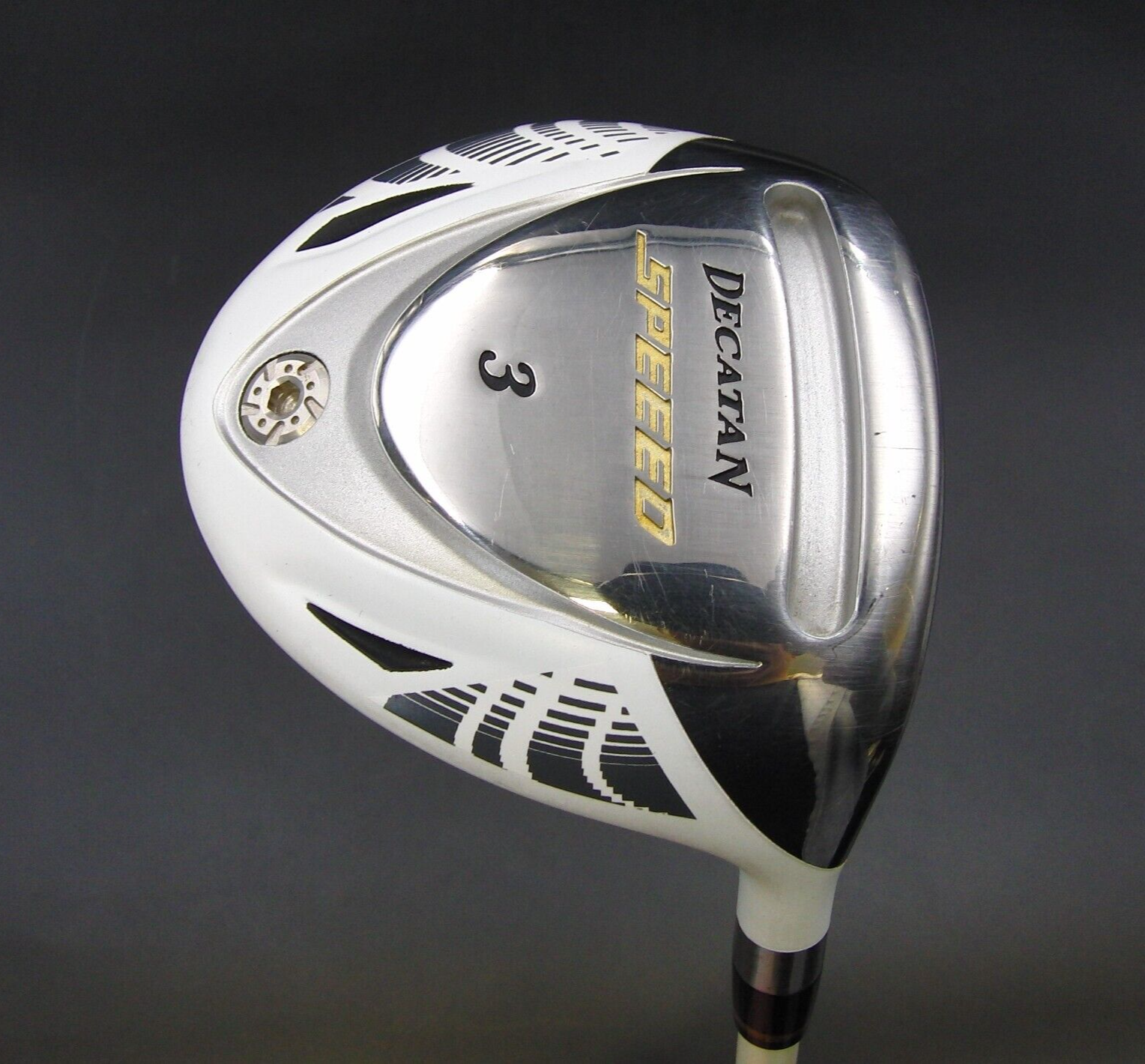 Japanese Decatan Speed 3 Wood Regular Graphite Shaft Black Grip 3 Japanese Decatan Speed 3 Wood Regular Graphite Shaft Black Grip