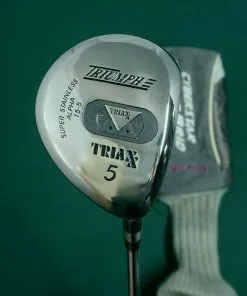 Lincs_golf Vintage Triumph Triaxx 5 Wood Regular Steel Shaft Pro Tour Grip