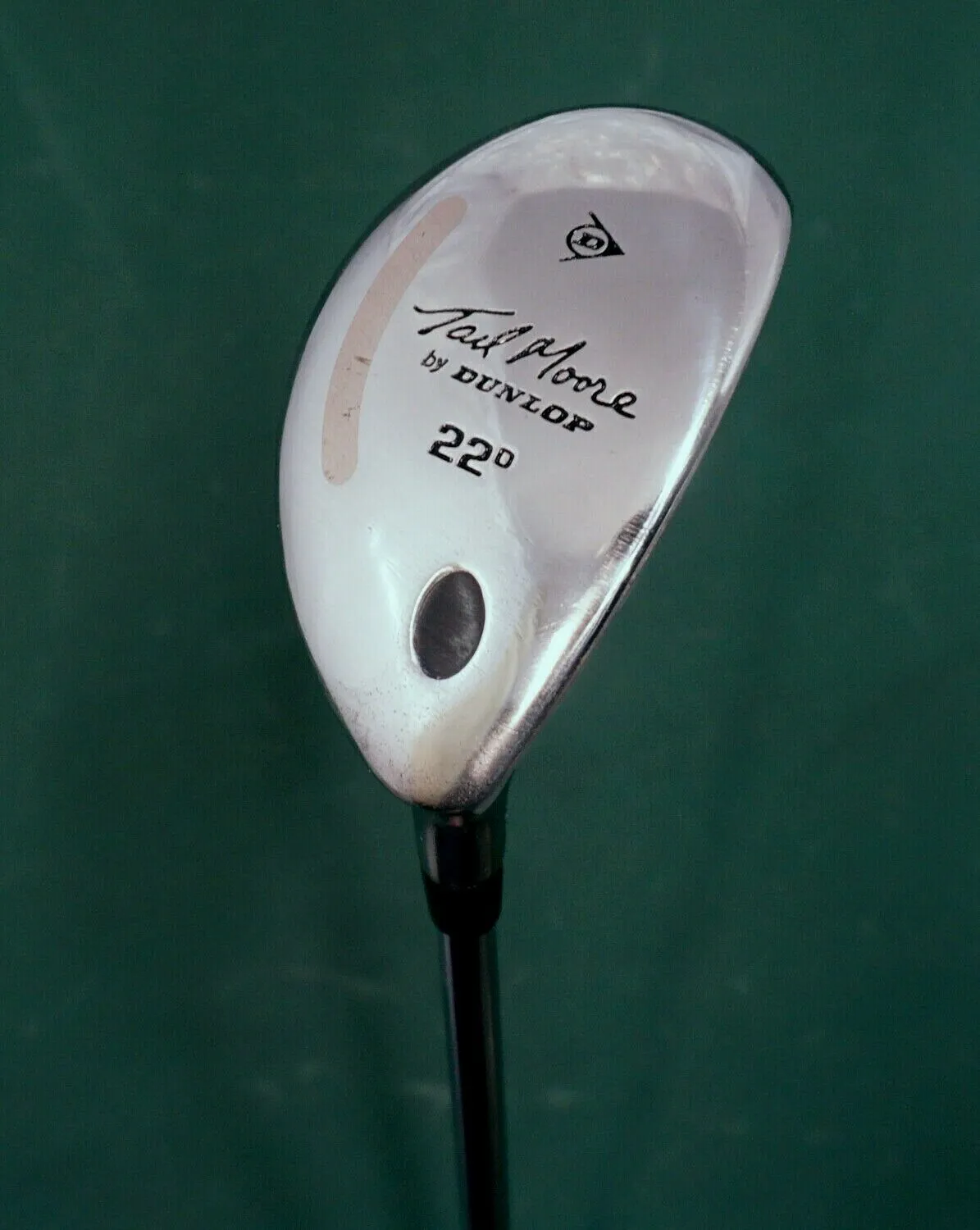 Lincs_golf Refurbished Dunlop Tad Moore 22° Hybrid Regular Steel Shaft Dunlop Grip 3 Lincs_golf Refurbished Dunlop Tad Moore 22° Hybrid Regular Steel Shaft Dunlop Grip
