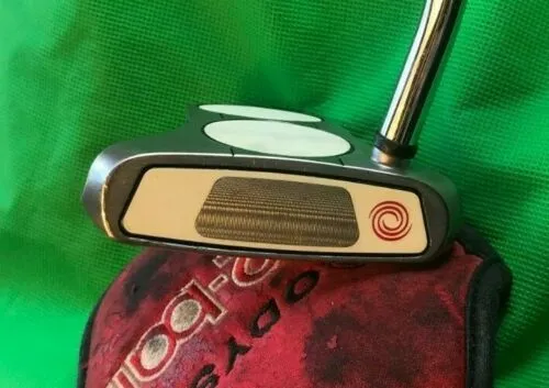 Lincs_golf Odyssey White Steel 2 Ball Putter 85cm Long + Headcover 4 Lincs_golf Odyssey White Steel 2 Ball Putter 85cm Long + Headcover - Image 2