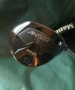 Lincs_golf Ping Anser 14.5° 3 Wood Stiff Graphite Shaft Golf Pride Grip