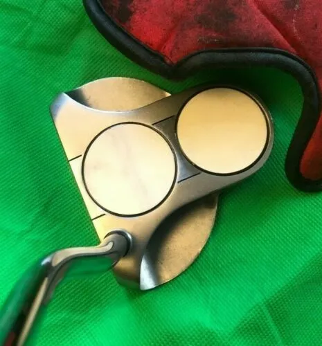 Lincs_golf Odyssey White Steel 2 Ball Putter 85cm Long + Headcover 5 Lincs_golf Odyssey White Steel 2 Ball Putter 85cm Long + Headcover - Image 3