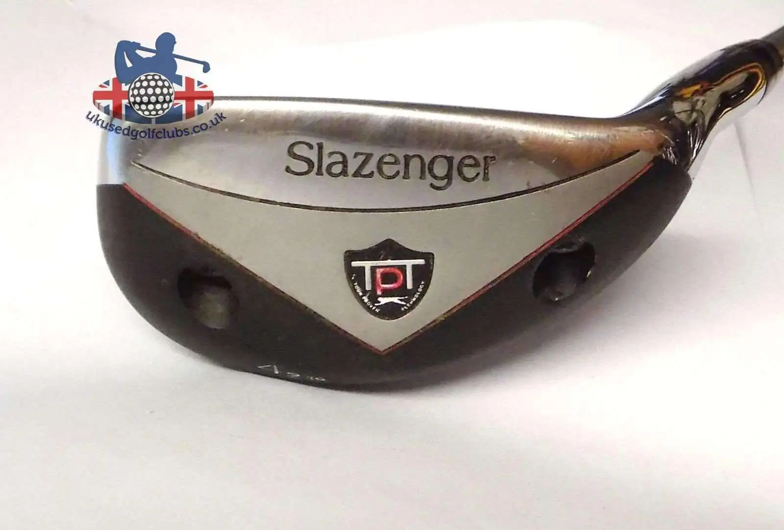 Lincs_golf Slazenger TPT 24 Degree 4 Hybrid Wood Regular Graphite Shaft Slazenger Grip 3 Lincs_golf Slazenger TPT 24 Degree 4 Hybrid Wood Regular Graphite Shaft Slazenger Grip